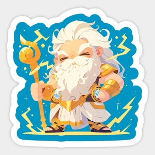 zeus Sticker